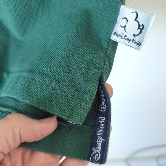 Vintage Walt Disney World 100% Cotton Polo Shirt Men's Large Tigger 90s Y2K - Picture 4 of 6